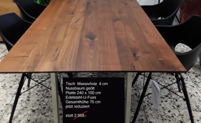 Nussbaum Tisch 